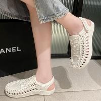 ราคา Wulove พิกัดของดี รองเท้าแฟชั่นงานรัดส้น วัสดุทำจากยางคุณภาพดี น้ำหนักเบา ใส่ได้ทุกโอกาสเลย ใครหางานรัดส้นราคาไม่แพงแนะนำรุ่นนี้เลย คุ้มแน่นอนจ้า (22391787013)