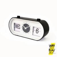 ราคา WHPH shop นาฬิกา flip clock minimal retro style ของตกแต่งห้องนอน แต่งบ้าน mid century modern (22636874378)