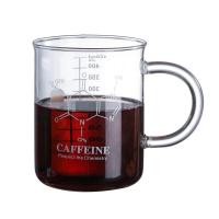 ราคา เหยือกแก้วทนความร้อนสูงเหยือกแก้วกาแฟเหยือกนมถ้วยแก้วตวงใสเหยือกตวง450มล (13046783871)