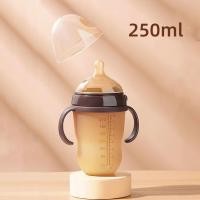 ราคา MANYUCHUN 150ml 250ml ขวดนมเลียนแบบเต้านมนมออกแบบขวดซิลิโคนอ่อนนุ่ม (22543316434)