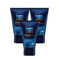 ราคา Vaseline Men Facial Face Wash Oil Control Clay Foam 50ml 3หลอด วาสลีน เม็น ออย คอนโทรล โฟม เพื่อผิวหน้าผู้ชายไม่มัน (428865178)