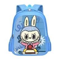 ราคา กระเป๋านักเรียนสะพายหลัง กระเป๋าสำหรับเด็กประถม ลาย Labubu ขนาด 15นิ้ว ใส่หนังสือได้ (22536466586)