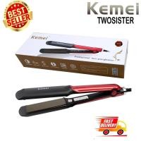 ราคา Kemei by Twosister เครื่องหนีบผม ทำผมตรงหรือเป็นลอน Kemei Professional Ceramic Hair Straightener KM 531 (17714586065)