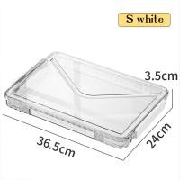 ราคา ที่จัดเก็บเอกสาร พลาสติกทำจากพลาสติก ใสสะอาด กล่องจัดระเบียบ A4 ของใหม่ ภาชนะใส่แฟ้มใบรับรอง (21624585430)