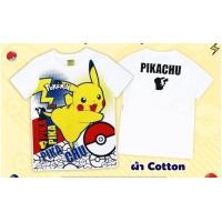 ราคา เสื้อยืดเด็ก ปิกาจู Pikachu โปเกม่อน Pokemon สำหรับอายุ3 10ปี (21674753208)