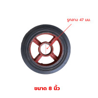 ราคา ล้อแม็กรถเข็น อะไหล่ล้อรถ มีขนาดให้เลือก 6 8 10 12 14 นิ้ว ล้อรถเข็นยาง ล้ออุตสาหกรรมทุกชนิด (22594432266)