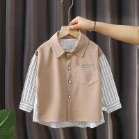 ราคา เสื้อเชิ้ตแขนยาว สีขาว ขนาดเล็ก แฟชั่นฤดูใบไม้ร่วง สําหรับเด็กผู้ชาย (21650669545)