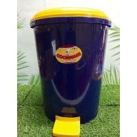 ราคา ถังขยะ cookware 18 ลิตร สูง 40 ซม คละสี ถังขยะขาเหยียบกลมใหญ่ No 401 มีถังหูหิ้วด้านใน ถังขยะขาเหยียบมีฝาปิด ถังขยะมีฝาปิดแบบเหยียบ (4791098950)