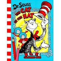 ราคา Coloring Book The Cat In The Hat Deluxe Dr Seuss สมุดระบายสี สำหรับเด็ก (22257802571)