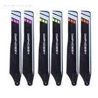 ราคา ใบพัดหลัก Main Blades OMPHOBBY M1 125mm อะไหล่อุปกรณ์เสริม เฮลิคอปเตอร์ บังคับวิทยุ (14588608952)