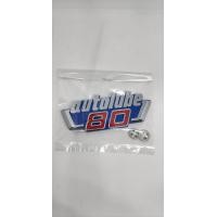 ราคา โลโก้ Y80 แท้ เพลท autolube80 ติดฝากระเป๋าข้างซ้าย สำหรับYamaha Y80 ของแท้ สวยมาก คมชัด ของแท้มีcodeด้านหลัง พร้อมกิ๊บล็อคโลโก้ของแท้ (19924324662)