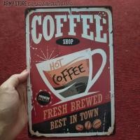 ราคา ป้ายสังกะสี 200 แบบ ลายไทย โฆษณาไทย ย้อนยุค ร้านกาแฟ ร้านตัดผม รถโบราณ คลาสสิค พร้อมส่งร้านคนไทย (21442152514)