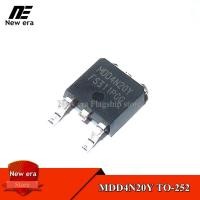 ราคา 10Pcs MDD4N20Y TO 252 MDD4N20YRH MDD4N20 TO252 3A 200V MOSFET N ช่องใหม่ (19513253179)