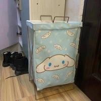 ราคา ตะกร้าผ้า ตระกร้าใส่เสื้อผ้า พับเก็บได้ Sanrio Character มาใหม่ พร้อมโครงขาตั้งแบบมีที่หิ้ว ถอดซักทำความสะอาดได้ ขนาด 34 28 28 cm (19221112890)