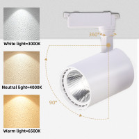ราคา ไฟสปอร์ตไลท์ Led Track Light สปอตไลท์ track light ไฟติดเพดาน ไฟรางทำจากอลูมิเนียม12W 20W 30W 40W ไฟติดตาม ไฟแต่งร้านสวยๆ ซูเปอร์มาร์เก็ต ห้องนั่งเล่นและร้านขายเสื (21403570256)