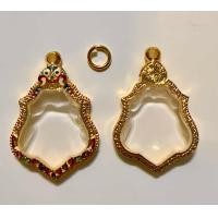 ราคา กรอบพระใส่เหรียญโล่ หลวงพ่อกวย ใส่ได้ทุกรุ่นทุกปี (21757952582)