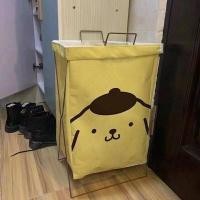 ราคา ตะกร้าผ้า ตระกร้าใส่เสื้อผ้า พับเก็บได้ Sanrio Character มาใหม่ พร้อมโครงขาตั้งแบบมีที่หิ้ว ถอดซักทำความสะอาดได้ ขนาด 34 28 28 cm (18891820692)