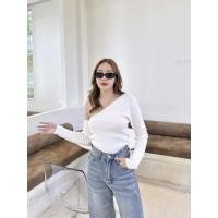 ราคา Aurora fasion thai พร้อมส่ง เสื้อไหมพรม แขนยาว Basic croptop เสื้อครอป เกาะอก เปิดไหล่ข้างเดียวเก๋มาก ปาดไหล่เฉียงเก๋ๆ 41065 ผู้หญิง Clothing (22276981176)