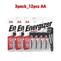 ราคา 12 40pcs Energizer แบตเตอรี่อัลคาไลน์ 1 5V AA และ 1 5V AAA สําหรับไฟฉายของเล่น นาฬิกาเมาส์ (22814415221)