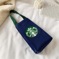 ราคา กระเป๋าผ้าใบ Starbucks บรรจุภัณฑ์กระบอกน้ำสะดวก (22129491967)