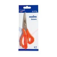 ราคา ส่งด่วน คิวบิซ กรรไกรด้ามส้ม 7 นิ้ว แพ็ค 2 อัน Q BIZ Scissors 7 x2Pcs สินค้าราคาถูก พร้อมเก็บเงินปลายทาง (14392145704)