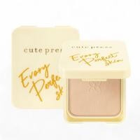 ราคา CUTE PRESS อิเวอร์รี่ เพอร์เฟ็ค สกิน พลัส วิตามิน อี ฟาวเดชั่น พาวเดอร์ คอมแพ็ค EVORY PERFECT SKIN PLUS VITAMIN E (22333632367)