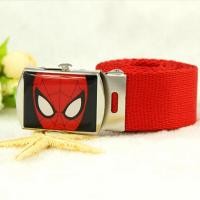 ราคา เข็มขัดเด็กวัยเบญจเพสเด็กชายสไปเดอร์แมนอนุบาลเด็กผู้หญิงนักเรียนประถมฝึกทหารสายคาดเอวสีแดงของขวัญวันเกิด (21530690968)