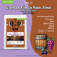 ราคา เมล็ดกาแฟ Colombia Rum Barrel Aged Caldas Finca San Jose 100g คั่วอ่อนกลาง FANTASTIC Beans Variety Coffee Company (22530660245)