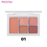 ราคา odbo อายแชโดว์ Eye Blush Crush Palette ODS04 (21462519915)