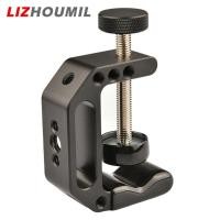 ราคา LIZHOUMIL Heavy Duty G Clamp Mount Metal Super Clamp Desktop Camera Clamp Mount With 1 4 3 8 Thread Holes For Monitor Camera (21900067630)