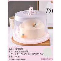 ราคา กล่องบรรจุคัพเค้กถ้วยใส่ขนมหวานแบบพกพาสะดวกสำหรับวันเกิดแบบใสใช้ซ้ำได้บรรจุพลาสติกขนาด6นิ้ว8นิ้ว (15665353042)