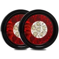 ราคา HYS ไฟ LED 24V16 12V สำหรับสีอำพันทรงกลมรถยนต์และไฟท้ายด้านหลังสีแดงไฟถอยหลังวิ่งหยุดเบรกไฟตัดหมอกร้านค้าอุปกรณ์เสริมสำหรับรถบรรทุกรถเทรลเล่อร์ (17296895605)