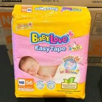 ราคา BabyLove เบบี๋เลิฟ อีซี่เทป NB 56 ชิ้น แบบเทป มีของพร้อมส่งค่ะ (21895211748)