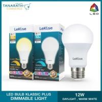 ราคา LeKise LED BLUB A60 12W KLASSIC PLUS DIMMABLE LIGHT (21783520207)