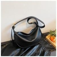 ราคา กระเป๋าสะพายข้างสีทึบย้อนยุค กระเป๋าสะพายสีทึบ กระเป๋าขนม PU เรียบง่ายสำหรับผู้หญิง (22373176761)