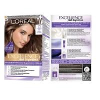 ราคา ครีมเปลี่ยนสีผม จากลอรีอัล ปารีส Excellence Fashion เอ็กซ์เซลเลนซ์ 7 1สีบลอนด์เบจประกายหม่น ออกสีน้ำตาลคาราเมล (22008373090)
