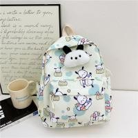 ราคา กระเป๋าเป้สะพายหลังลําลอง พิมพ์ลายการ์ตูน Sanrio Kuromi Cinnamoroll น่ารัก แฟชั่นสําหรับเด็กนักเรียนอนุบาล Casual backpack (22363785861)