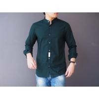 ราคา เสื้อคอจีน สีพื้น เขียว เหลือง แดง เสื้อเชิ้ตชาย เสื้อเชิ้ตแฟชั่น ใส่ทำงาน ใส่เที่ยว เสื้อเชิ้ตทำงาน เสื้อเชิ้ตแขนยาว เสื้อแขนยาว (18983085153)