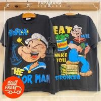 ราคา POPEYE Bio Washed tag original Bootleg แท้ เสื้อวินเทจ เสื้อการ์ตูน ป๊อปอาย men tshirt vintage shirt (22600262740)