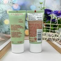 ราคา Clarins Purifying Gentle Foaming Cleanser with Alpine Herbs Meadowsweet Extracts 30 ml Combination to Oily Skin ราคา 1 ชิ้นค่ะ (21572605528)