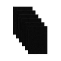 ราคา 6 Piece Premium Carbon Activated Pre Filters Black Air Purifier Accessories for HPA100 Air Purifier (21415382342)