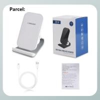 ราคา ที่ชาร์จไร้สาย แท่นชาร์จไรสาย ที่ชาร์จแบตไร้สาย 15Wชาร์จเร็วเหมาะสำหรับแอปเปิ้ลซัมซุงหัวเหว่ยอุปกรณ์ชาร์จไร้สายชาร์จ USB แท่นชาร์จ iphone ชาร์จไร้สาย (21877683399)