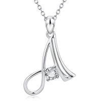 ราคา Frascati A Z เริ่มต้นตัวอักษรตัวอักษรจี้สร้อยคอ เงินแท้ 925 (1700008346)