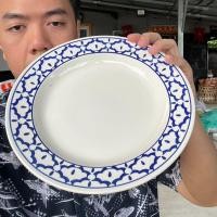 ราคา จานเซรามิค ขนาด 10 นิ้ว ลายไทยสัปปะรดสีคราม เซรามิคเนื้อสโตนแวร์ งานลำปาง สามารถเข้าไมโครเวฟได้ ออกใบกำกับภาษีได้ รหัส m246 (22600065151)