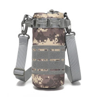 ราคา กระเป๋ากระบอกน้ำลายพรางยุทธวิธีกลางแจ้งระบบ Molle แขวนกระบอกน้ำกระเป๋าน้ำร้อนจักรยานกระเป๋าสะดวก (22092309435)