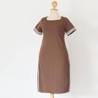 ราคา dress เดรสคอเหลี่ยมผ้าลินิน น่ารักมากเวอร์ (21308613835)
