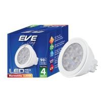 ราคา EVE หลอดไฟ 12V MR16 หลอดแอลอีดี FOG SNOW ขนาด 3W 4W 6W แสงขาว แสงเหลือง (22688230043)