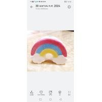 ราคา ฺขายดีมาก Bath Bomb Rainbow แพค 4 ก้อน คละลาย สบู่ทำฟองสายรุ้ง บาธบอมบ์ (21754006701)