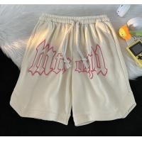 ราคา กางเกงขาสั้นทรงเอทรงหลวมตัวอักษรย้อนยุคอเมริกัน กางเกงวอร์มหลวมฤดูร้อนสำหรับผู้ชายและผู้หญิง (21484325572)