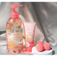 ราคา ครีมอาบน้ำบีไนซ์ บีไน BENICE เลิฟมีพีช 450มล แถมฟรี บอดี้โลชั่นบีไนซ์ขนาด 70กรัม (22669346607)